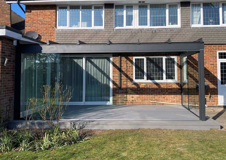 Case Study Glass Room - Hertfordshire