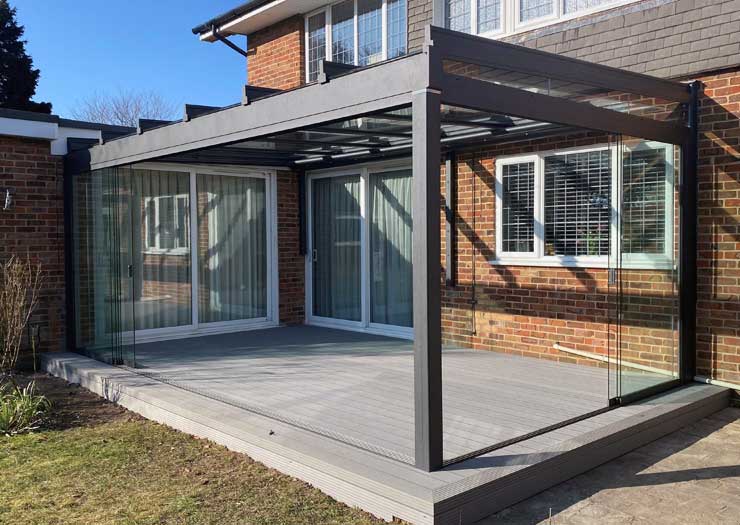 Case Study Glass Room - Hertfordshire